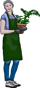 Female Gardener