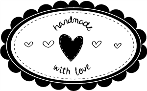 Handmade With Love Oval