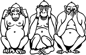 Three Wise Monkeys