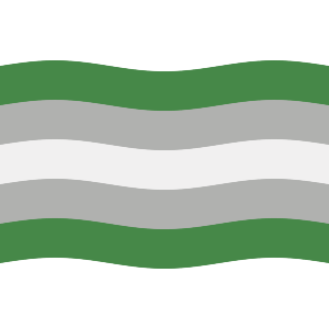 Waving Greyromantic Flag