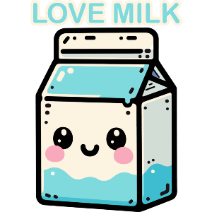 Kawaii Milk Carton