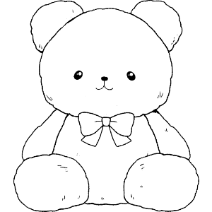 Teddy Bear Sitting