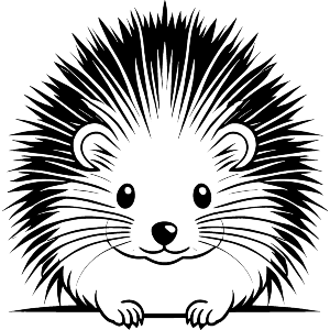 Long Tailed Porcupine
