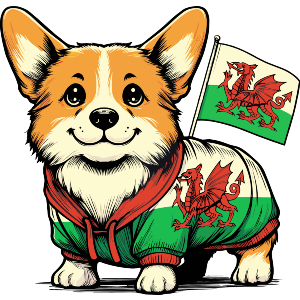 Cute Welsh Corgi