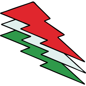 Italian Flag Sign