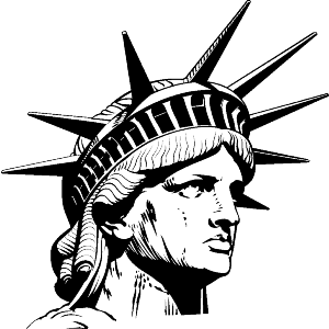 Statue of Liberty Side View