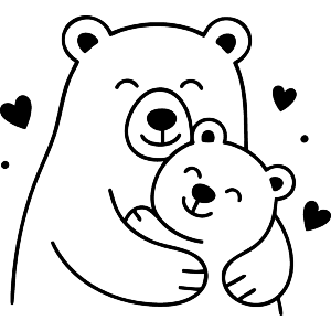two bears