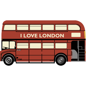 Love London Double Decker Bus
