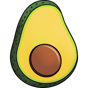 Sliced Avocado
