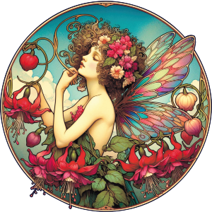 Fuchsia Garden Fairy
