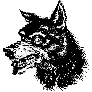 Growling Werewolf