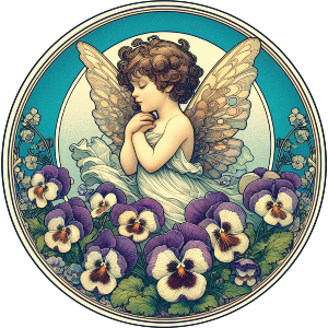 Pansy Garden Fairy