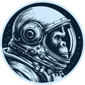 Gorilla Astronaut