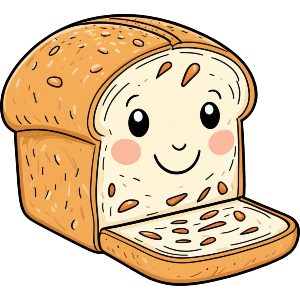 Loaf of Seeded Bread
