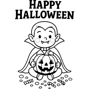 Happy Halloween Vampire