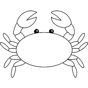 Crab Outline
