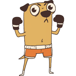 Dog Boxer Standing