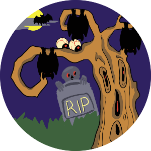 Spooky Halloween Scene