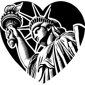 Statue Of Liberty Heart