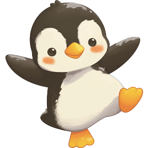 Happy Penguin Dancing
