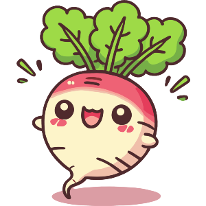 Cute Radish