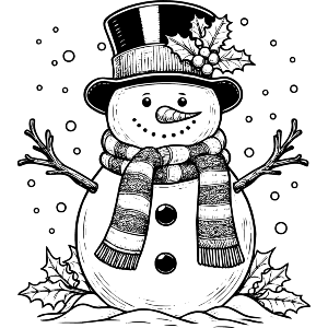 Happy Snowman