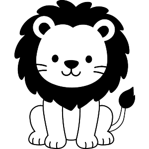 Lion Outline