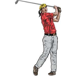 Golf Lady