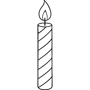 Candle Outline