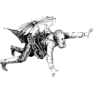 Steampunk Flying Machine