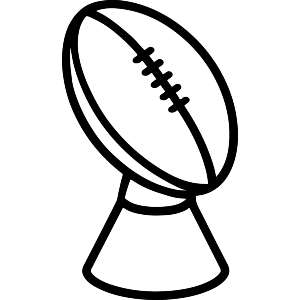 Rugby Ball Kicking Tee