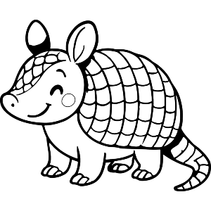 Cute Armadillo