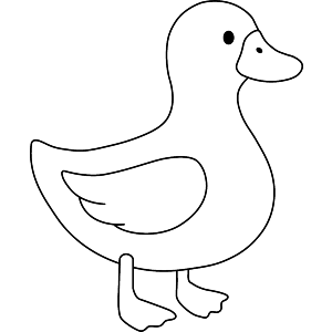 Duck Outline