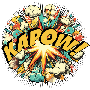 KAPOW Comic Book Explosion