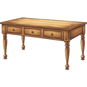 Antique Wooden Table