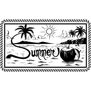 Summer Bliss by the Shore