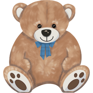 Cute Brown Teddy Bear
