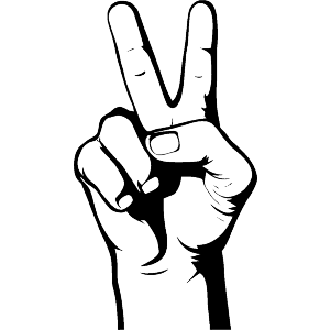 Peace Hand Sign