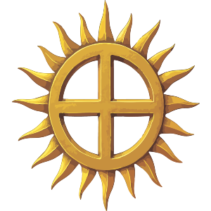 Solar Wheel Symbol