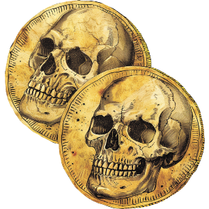 Pirate Gold Coins