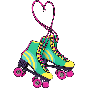 Love Roller Skates 