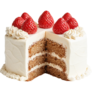 Sliced Cake