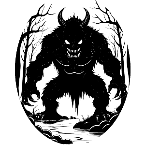 Scary Forest Monster