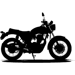 Motorbike  Silhouette 