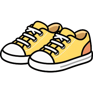 Cute Yellow Sneakers