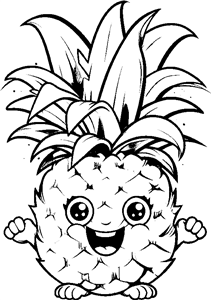 cute pineapple