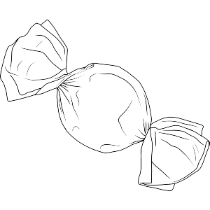 Wrapped Sweet Candy