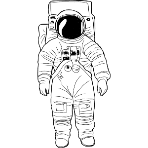 Standing Astronaut