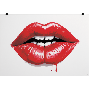 Red Lip Art