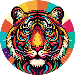 Pop Art Tiger